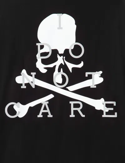 Mastermind Japan Oversized "i Do Not Care" Short Sleeve T-shirt In Black