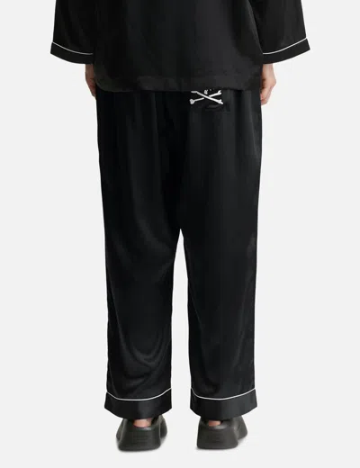 Mastermind Japan Silk Pj In Black