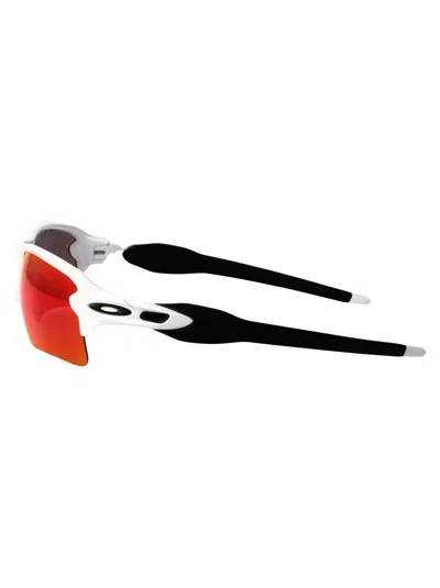 Oakley Bianco Lucido Rubber Sunglasses In Brown