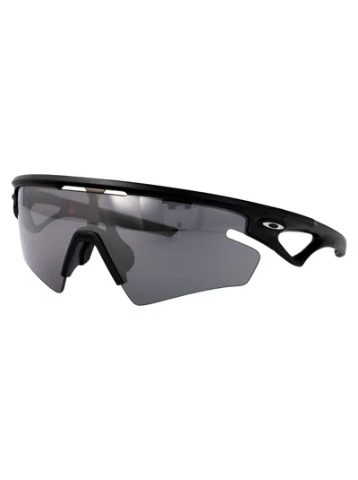 Oakley Nero Opaco Rubber Sunglasses In Gray