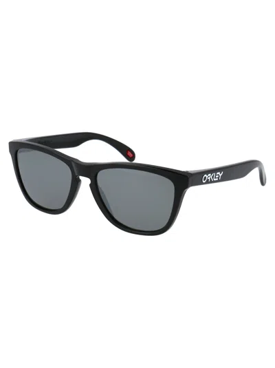 Oakley Polished Black Acetate Sunglasses