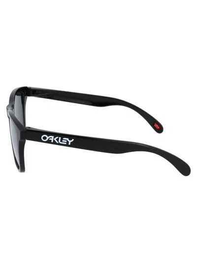 Oakley Polished Black Acetate Sunglasses