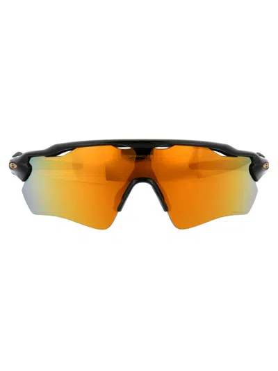 Oakley Polished Black Acetate Sunglasses