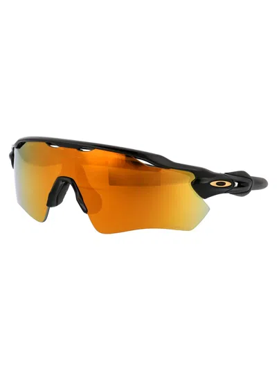 Oakley Polished Black Acetate Sunglasses