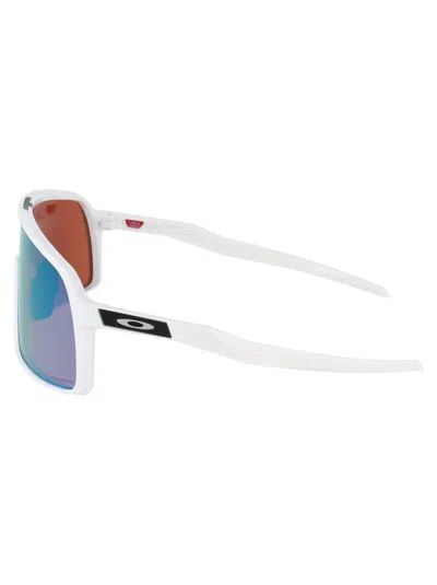 Oakley Polished White Acetate Sunglasses