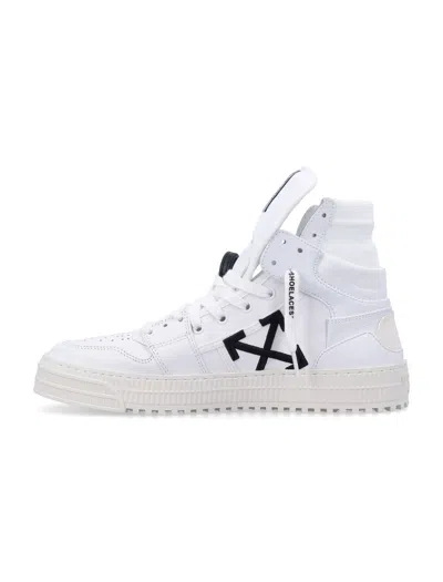 Off-white 3.0 Off-court Courtesy High-top Sneakers In White