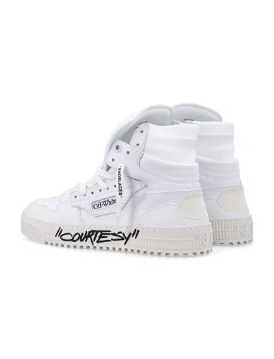 Off-white 3.0 Off-court Courtesy High-top Sneakers In White
