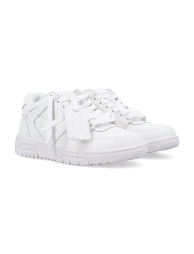 Off-white Total White Out Of Office Woman's Sneakers In White