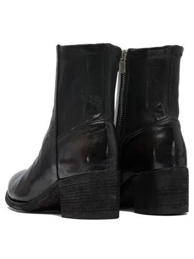 Officine Creative 55mm Zip-detail Leather Boots In Black