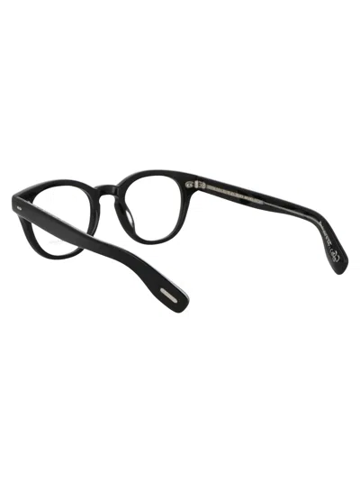 Oliver Peoples 1318 Muschio Semiopaco Tartarugato Acetate Glasses In Black