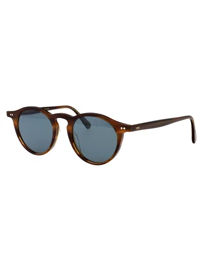 Oliver Peoples 1743p1 Fiore Di Ciliegio Acetate Sunglasses In Brown