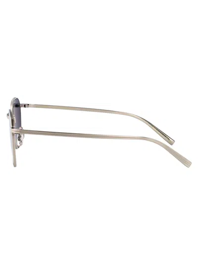 Oliver Peoples 5036 Argento Titanium Sunglasses In Blue