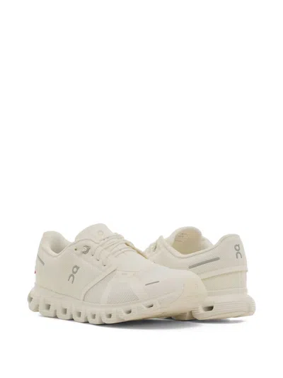 On Running Cloud 6 Sneakers With Lightweight Fabric Upper And Cloudtech Sole In Neutral