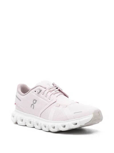 On Running Cloud 6 Sneakers In Neutral