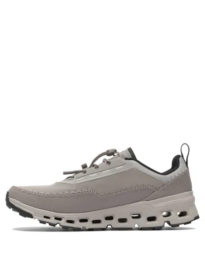 On Running Grey Rubber Sneakers In Gray