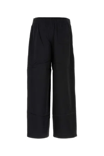 Our Legacy Tailored Black Trousers With Pleated Front And Minimalist Design