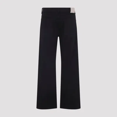 Our Legacy Straight Leg Five-pocket Trousers With Belt Loops In Black