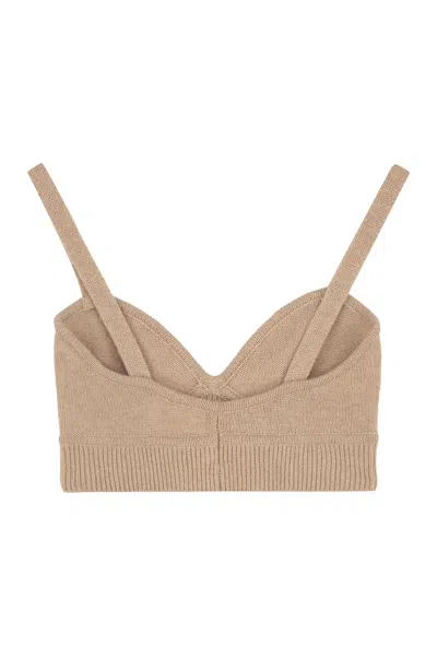 P.a.r.o.s.h Parosh Loos Knitted Top In Multi