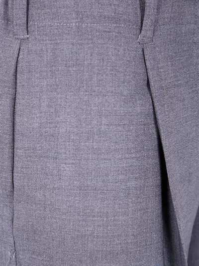 P.a.r.o.s.h Parosh Wide Leg Troseurs In Gray