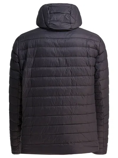 Patagonia Down Sweater Jacket With High Collar In Black