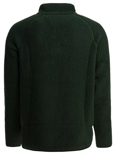 Patagonia Mens Retro Pile Relaxed-fit Woven Jacket Old Growth Green In Green