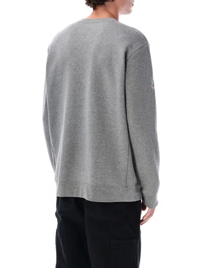 Patagonia Fitz Roy Icon Crew-neck Sweatshirt In Gray