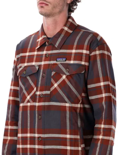 Patagonia Fjord Flannel Insulated Shirt In Multi