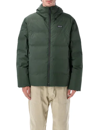 Patagonia Jackson Glacier Waterproof Jacket In Green