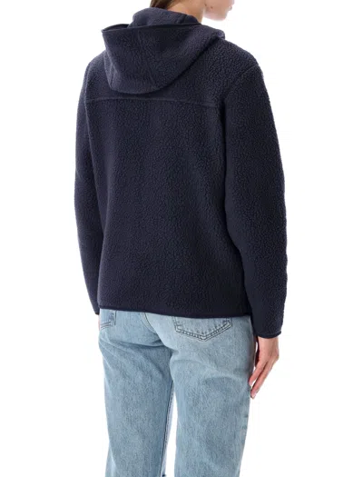 Patagonia Retro Pile Fleece Jacket In Blue