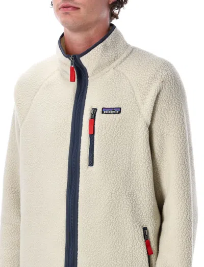 Patagonia Casual Full-zip Jacket Jackets Beige In Neutral