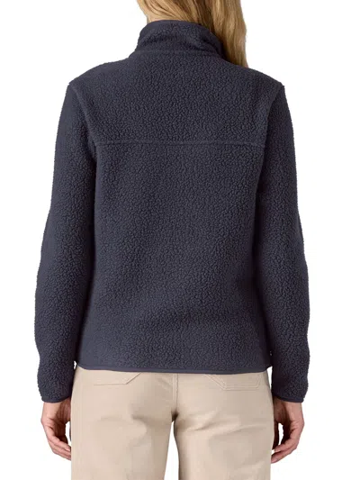 Patagonia Retro Pile Fleece Jacket In Blue