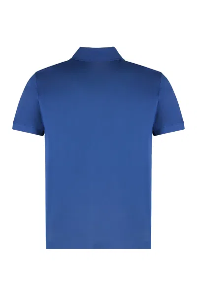 Paul & Shark Short Sleeve Polo Shirt Featuring Collar In Black