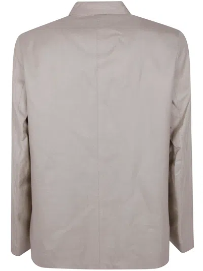 Paul Smith Button-fastening Patch-pocket Jacket In Neutral