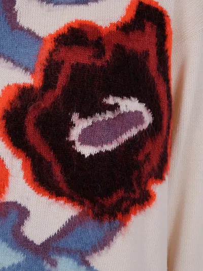 Paul Smith Womens Knitted Sweater Crew Neck In Neutral