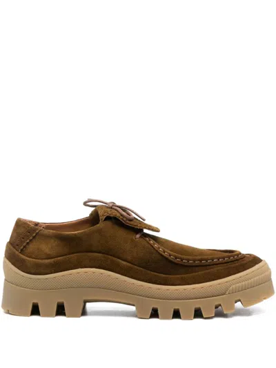 Paul Smith Suede Shoes In Brown
