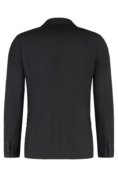Paul Smith Wool And Mohair Two Piece Suit In Black