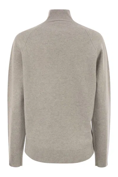 Peserico High-neck Jumper With Lurex