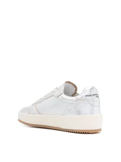 Philippe Model Paris Nice Low Sneakers In White