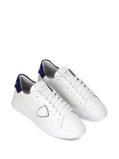 Philippe Model Paris Temple Low Man Sneakers In White