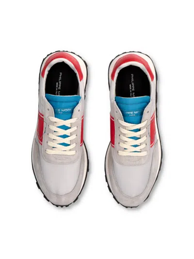Philippe Model Paris Tour Low Sneakers In Multi