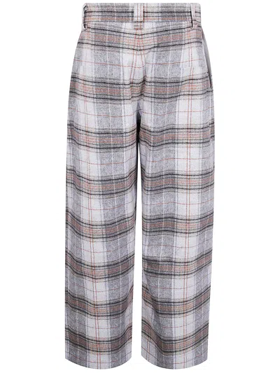 Pierre-louis Mascia Plaid-check Trousers In Multi