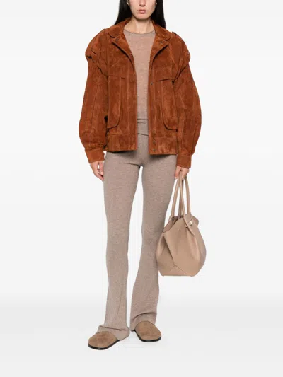 Pinko Beige Wool Blend Sweater In Neutral