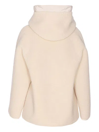 Pinko White Polyester Clothing Jackets In Neutral