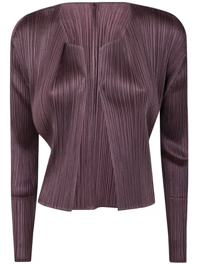 Issey Miyake Pleats Please  "monthly Colors: July" Cardigan Clothing