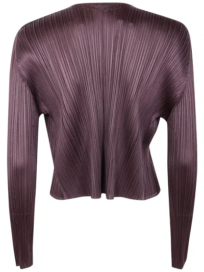 Issey Miyake Pleats Please  "monthly Colors: July" Cardigan Clothing