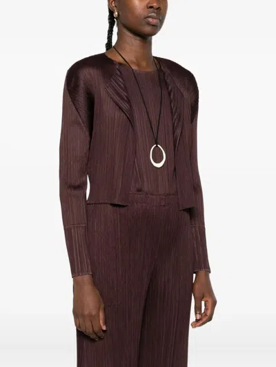 Issey Miyake Pleats Please  "monthly Colors: July" Cardigan Clothing