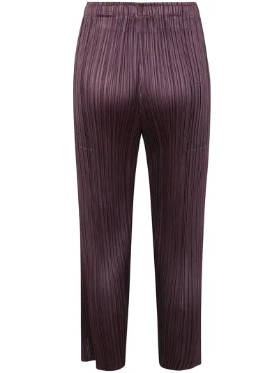 Issey Miyake Pleats Please By  "monthly Colors: July" Pants In Pink