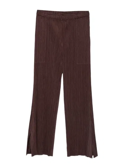 Issey Miyake Pleats Please By  "monthly Colors: July" Pants In Pink