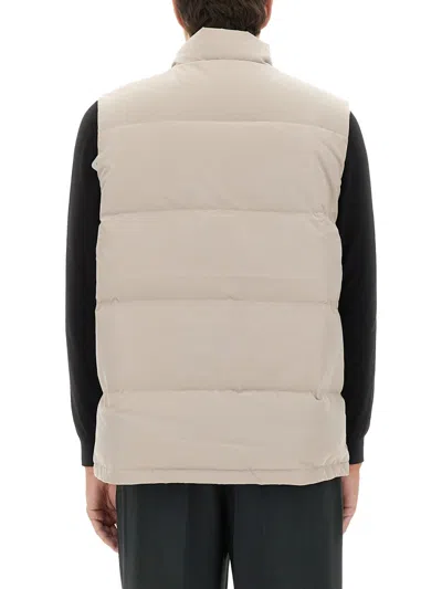 Canada Goose Men Zipped Freestyle Crew Vest In Neutral