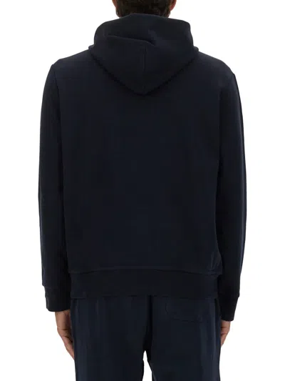Polo Ralph Lauren Zip-up Hooded Sweatshirt In Black